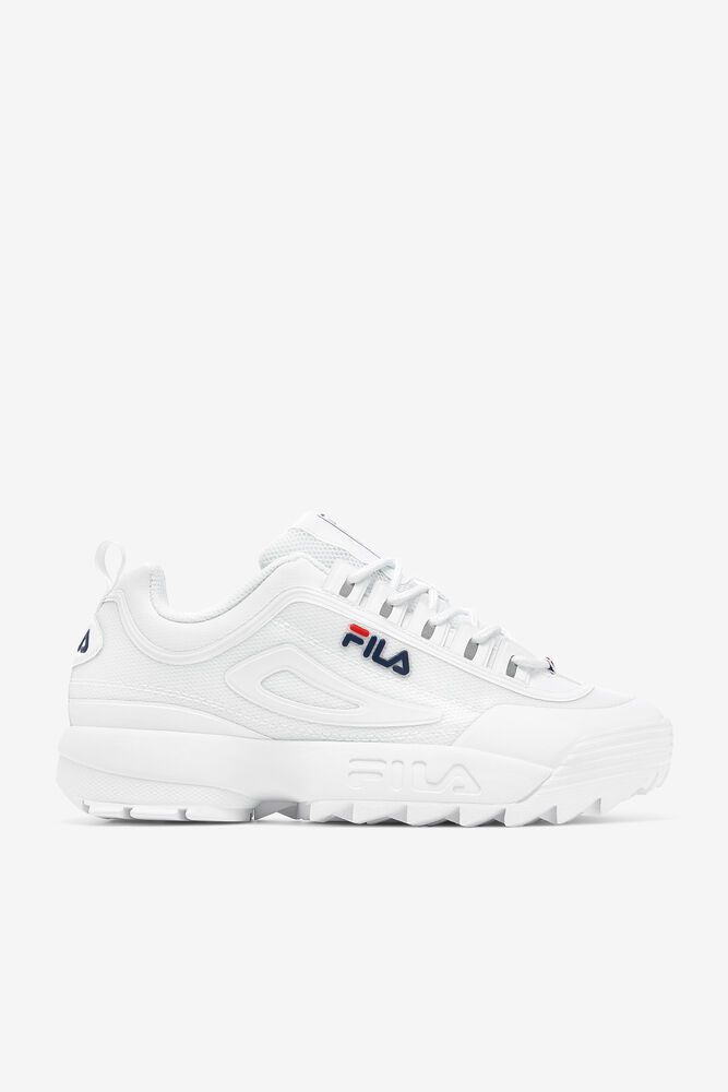 Fila Miesten Tennarit Disruptor 2 No-Sew Valkoinen - EGKZ-64013